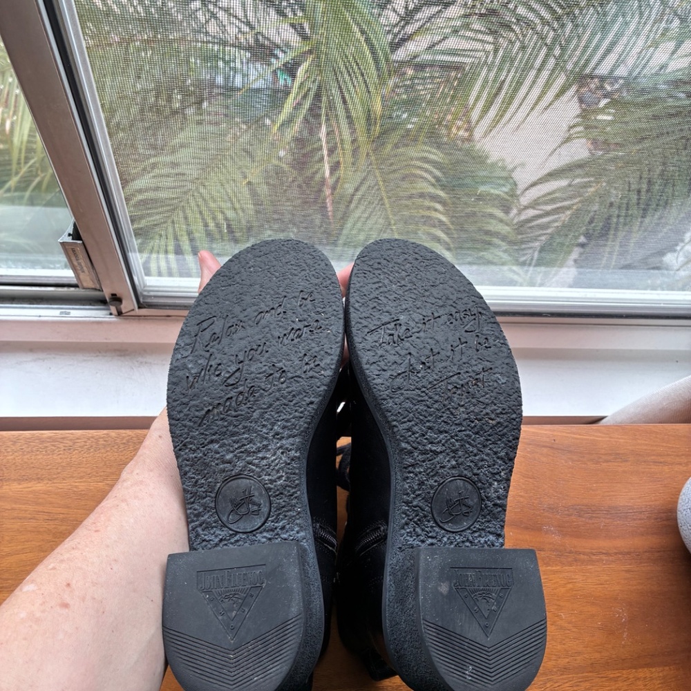 Fluevog Slacker sz 8 moto/ ankle boots - Picture 7 of 11